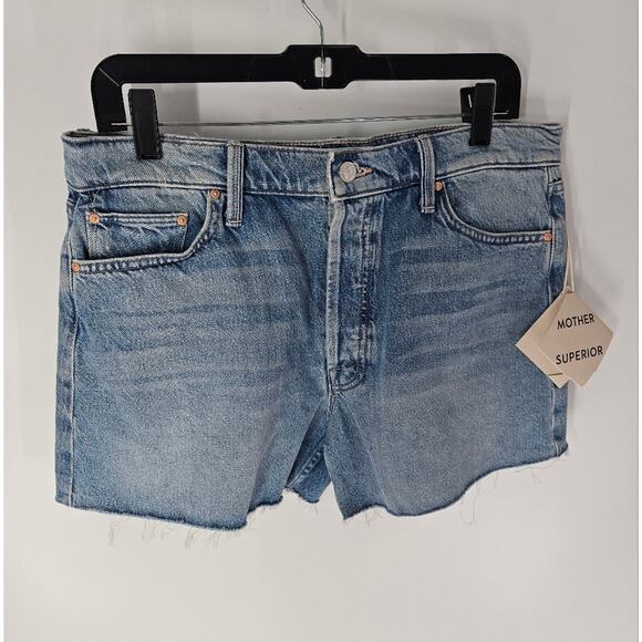 Mother Leap At The Chance Long Fray Skipper Shorts 31 - Picture 4 of 16